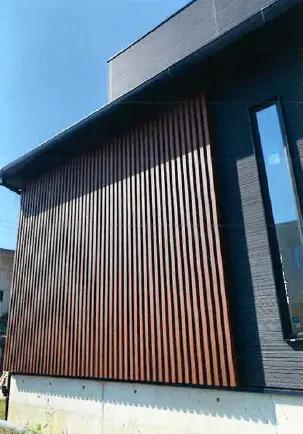 モダンな住宅の施工例